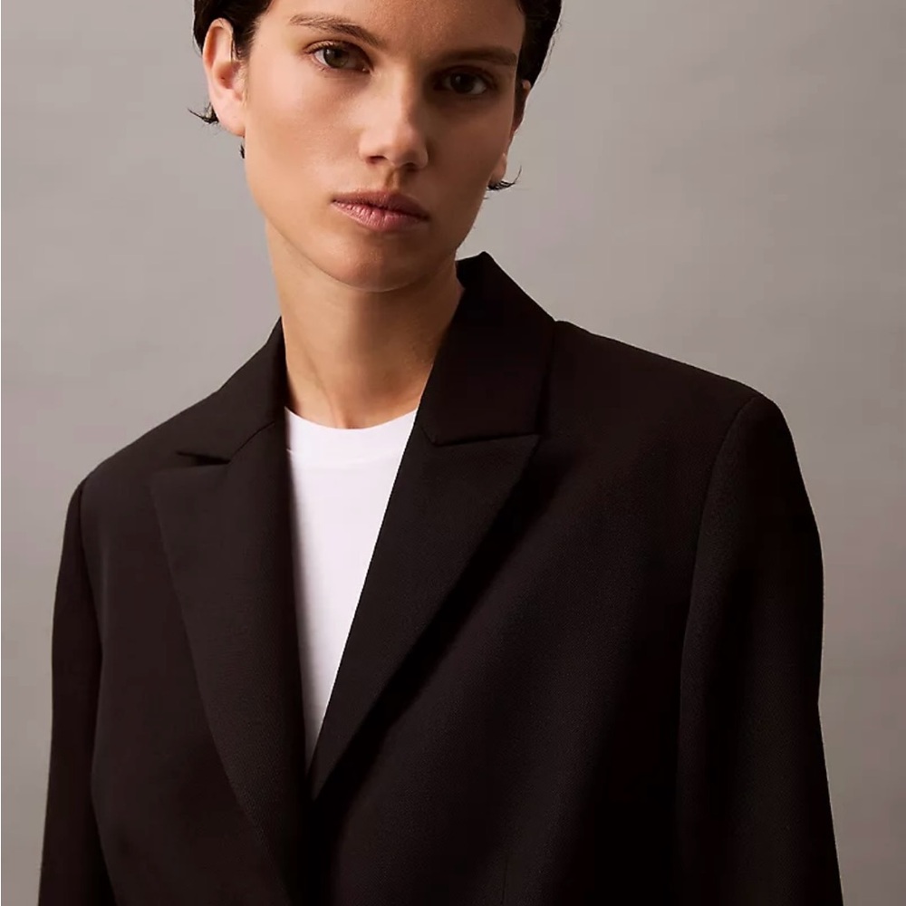 CK 100% cashmere Black winter dress Coat
Calvin Klein